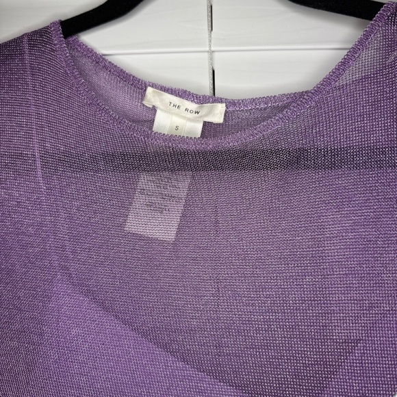 The Row Pasol Sheer Crewneck Dress - Picture 9 of 10